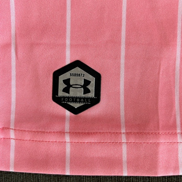 Under Armour Authentic Universidad Catolica Chile Soccer Pink Jersey Men’s Sz: M - Picture 6 of 8